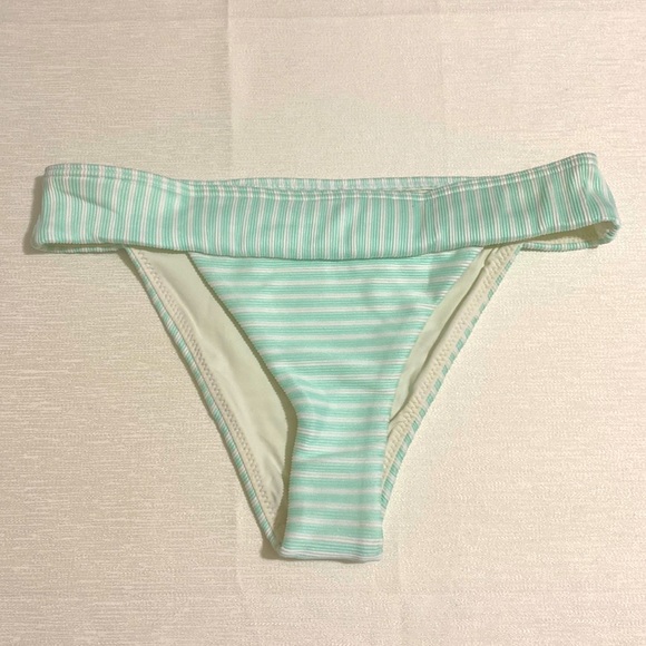 L*SPACE Women's VERONICA BOTTOM CLA Ribbed Bikini Bottom Size S - Picture 3 of 5